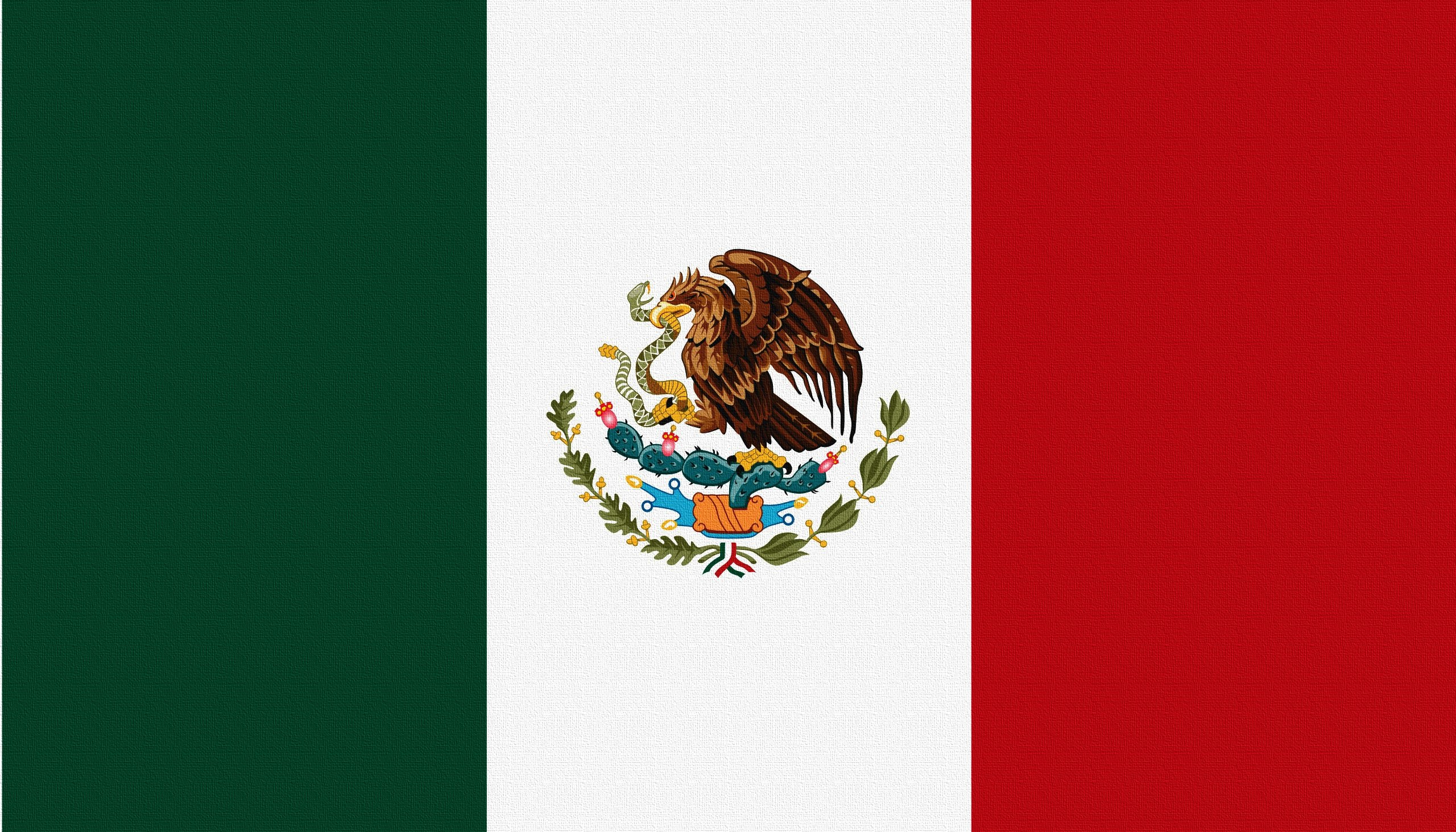 Wallpaper, illustration, text, logo, snake, flag, pattern, Mexico, eagle, brand 2560x1463