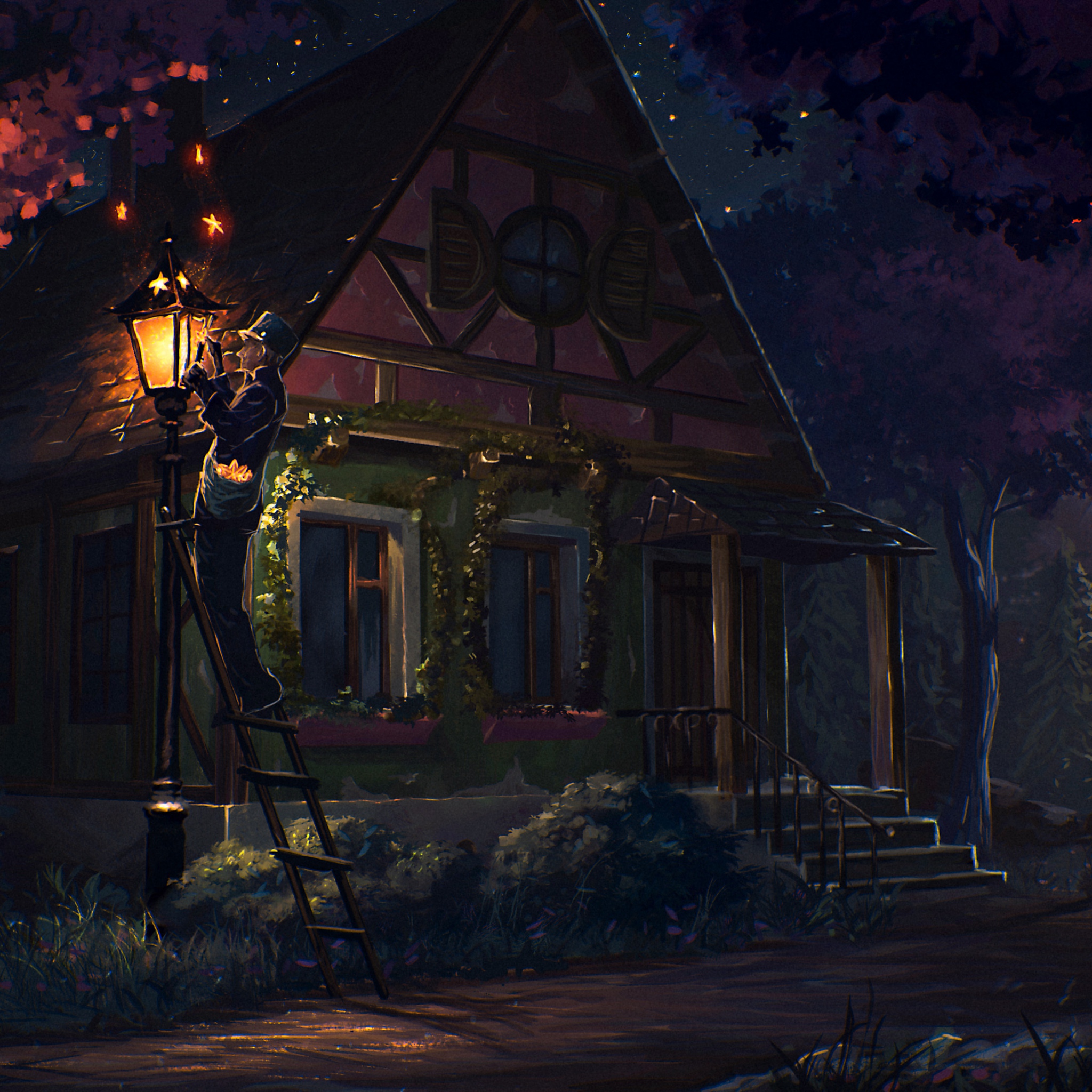 Fantasy House On Fire