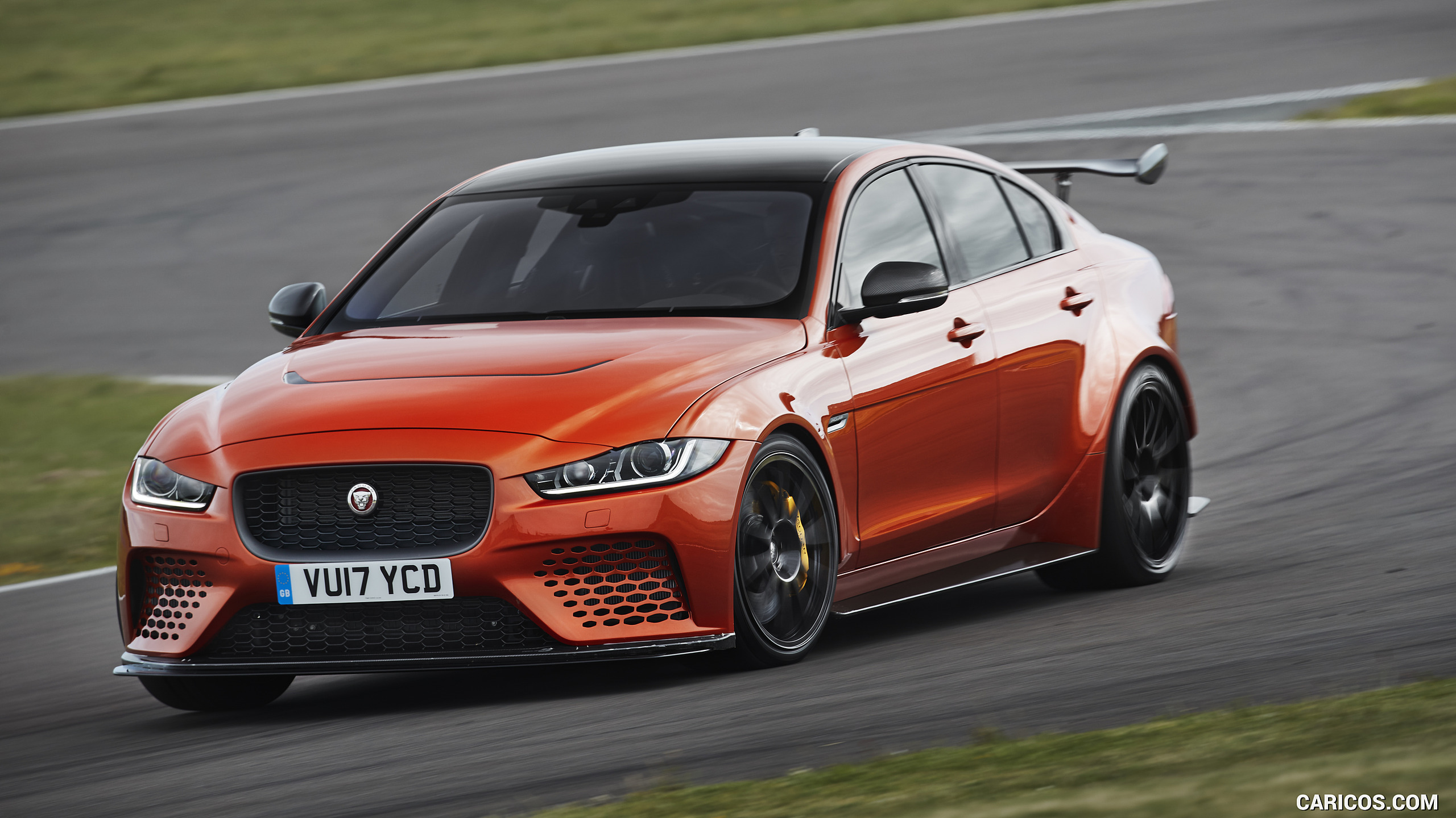 Jaguar Xe Sv Project 8 Front Three Quarter HD Project 8 HD Wallpaper