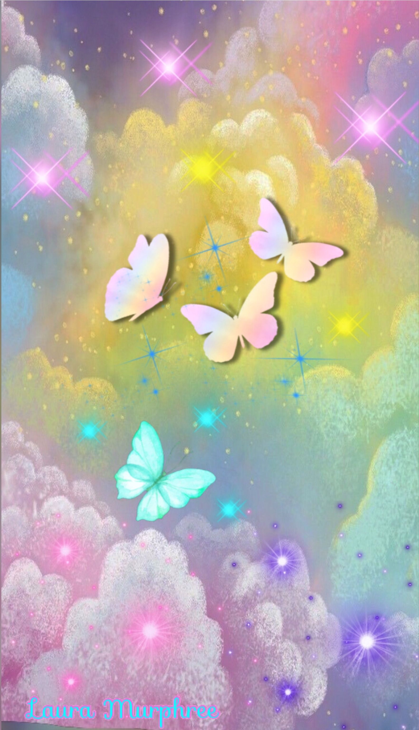 Glitter butterfly wallpaper. Butterfly wallpaper, Sparkle wallpaper, iPhone wallpaper girly