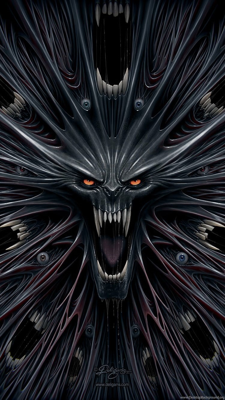 Black Horror Wallpapers Wallpaper Cave