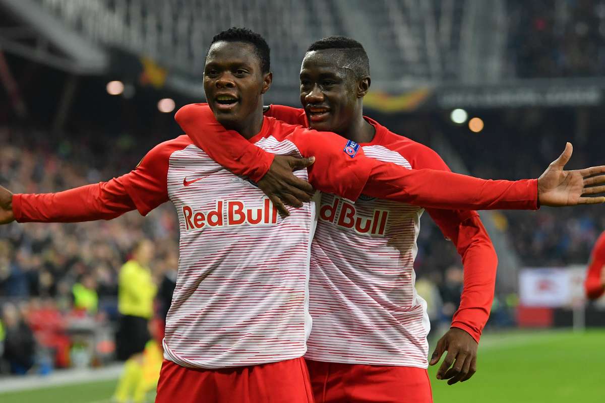 Patson Daka ends goal drought in RB Salzburg's Europa League win