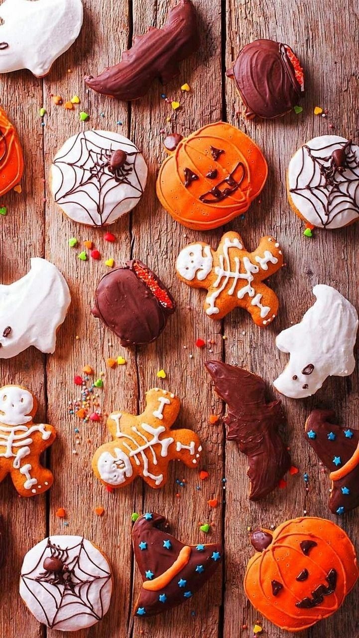Halloween Cookie Wallpapers - Wallpaper Cave