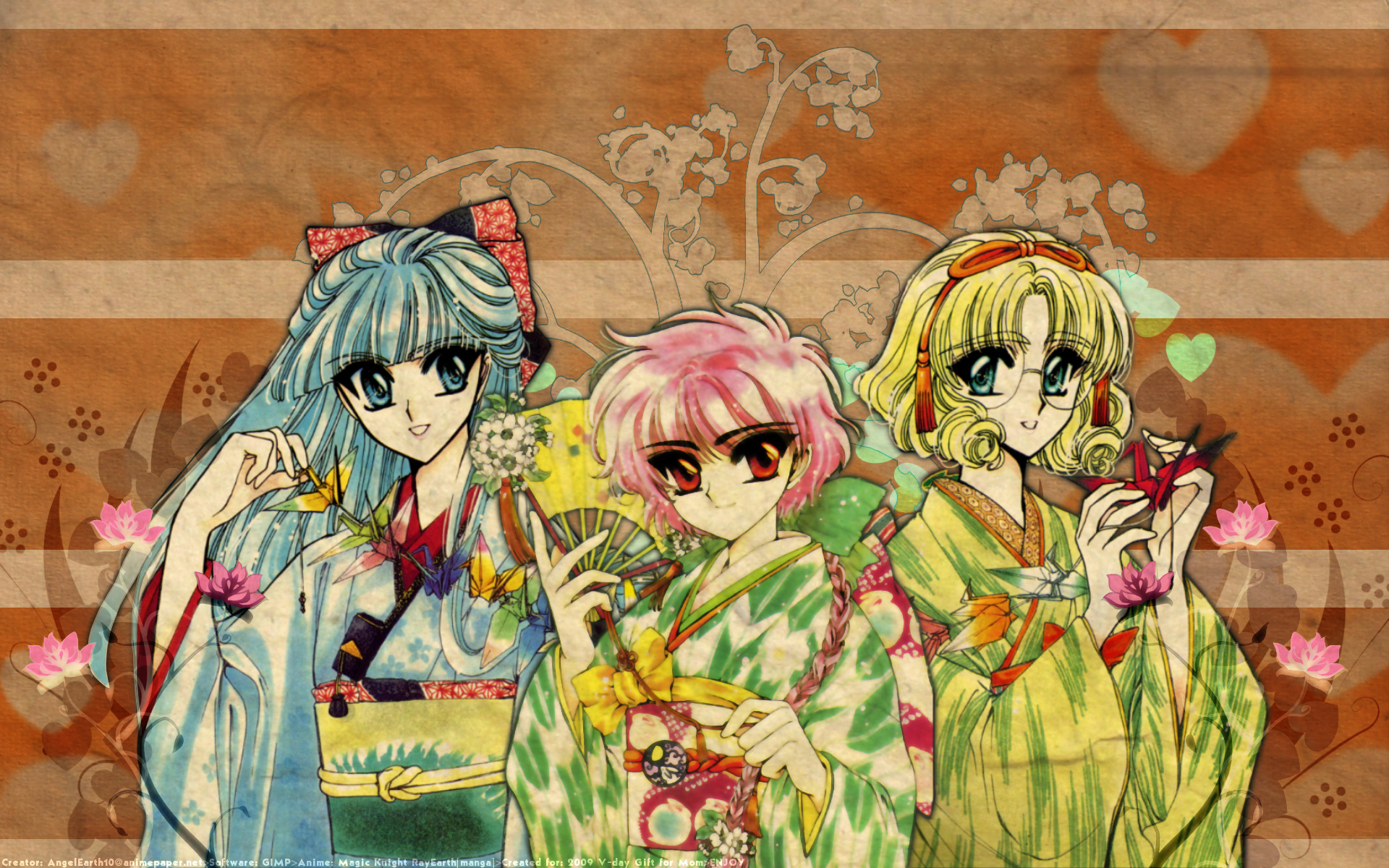 Magic Knight Rayearth Wallpaper Knight Rayearth Hikaru Kimono