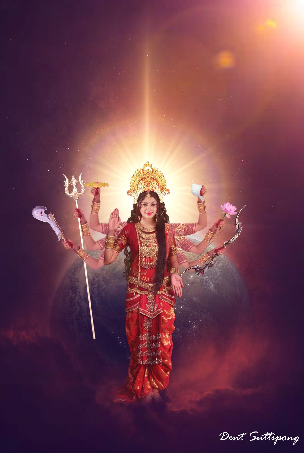 Maa Adi Shakti. Kali goddess, Shakti goddess, Aadi shakti
