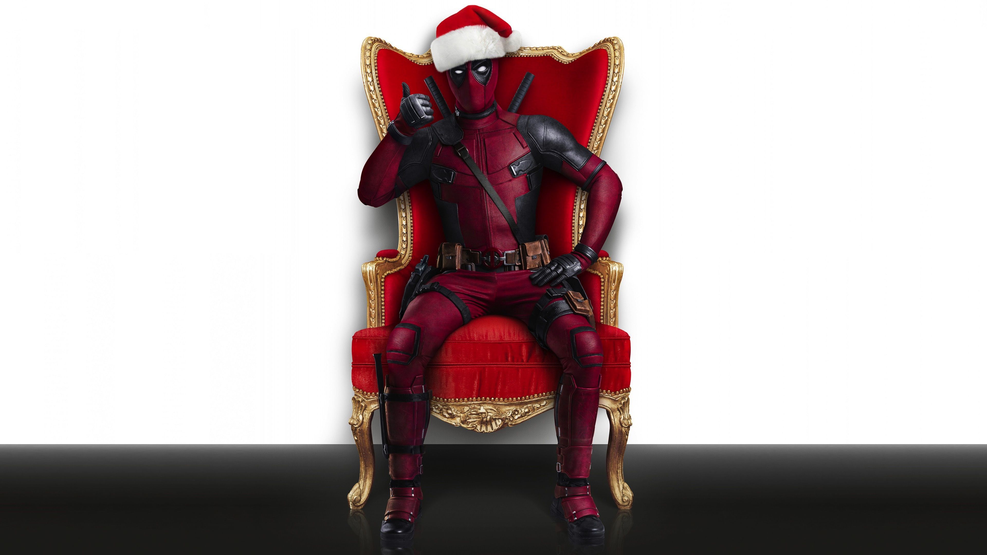 Deadpool Christmas Wallpaper