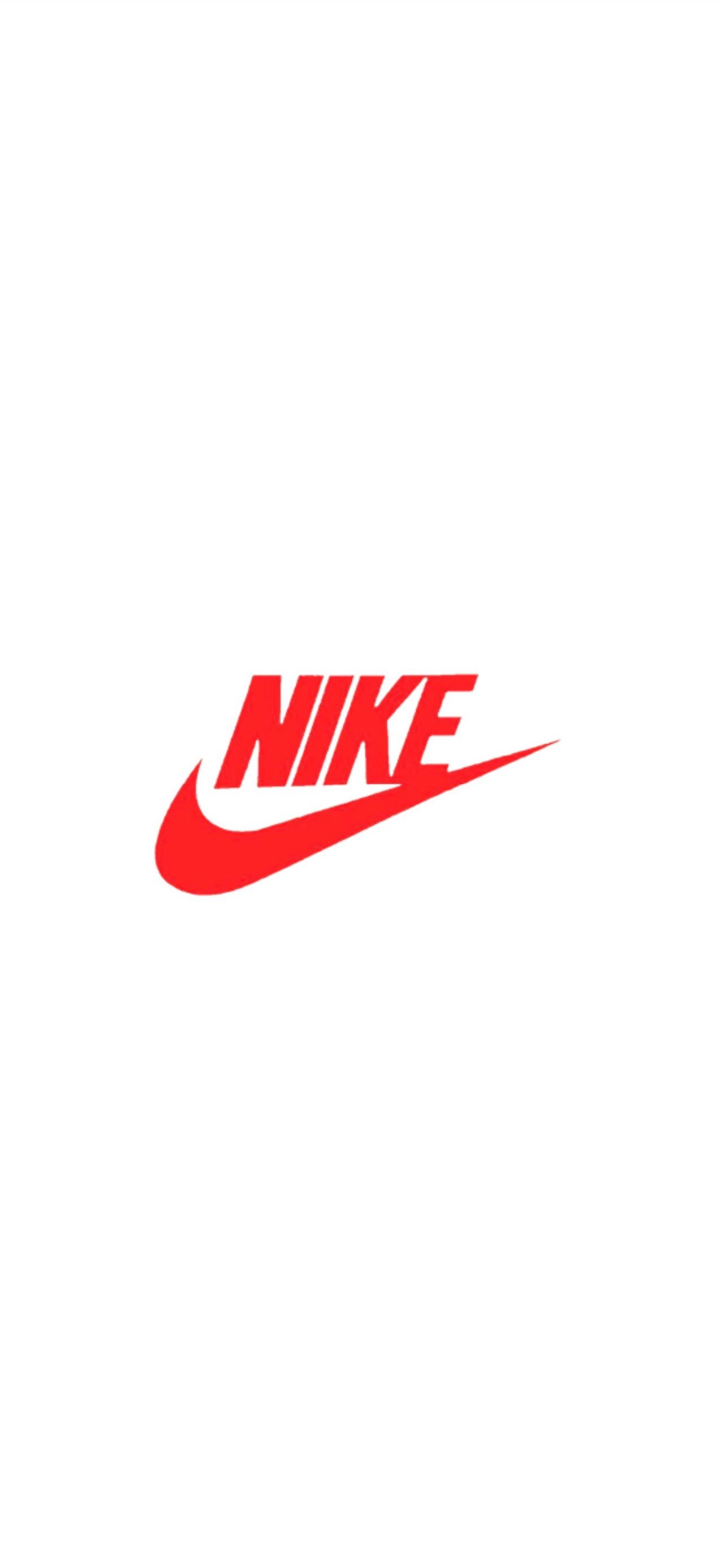 Nike logo red iPhone Wallpaper Free Download