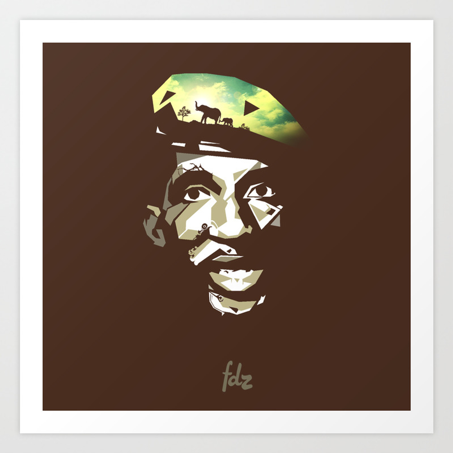 Thomas Sankara Art Print