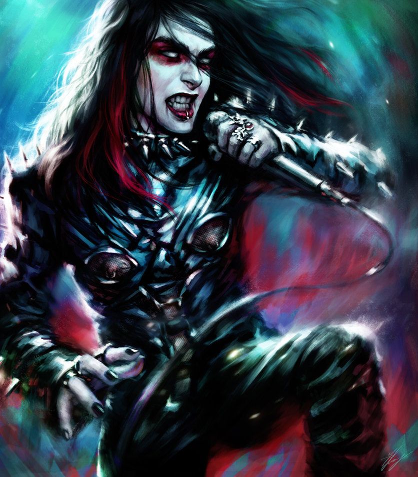 Dani Filth by Anariel27. Rock band posters, Extreme metal, Cradle of filth