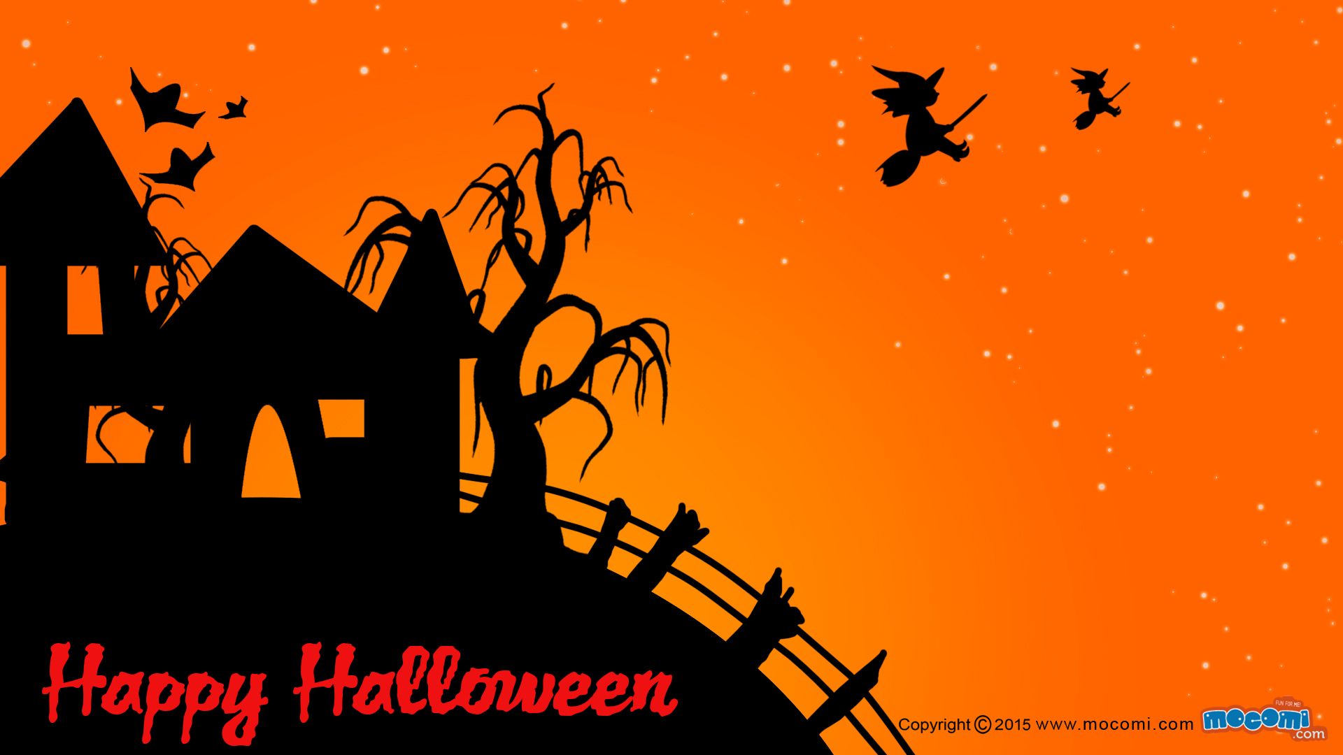 Happy Halloween Wallpaper for Kids. Mocomi. Halloween desktop wallpaper, Halloween wallpaper background, Scary wallpaper