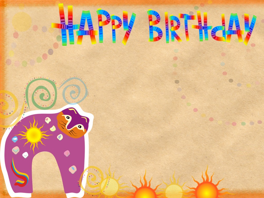 Birthday Template Wallpapers - Wallpaper Cave