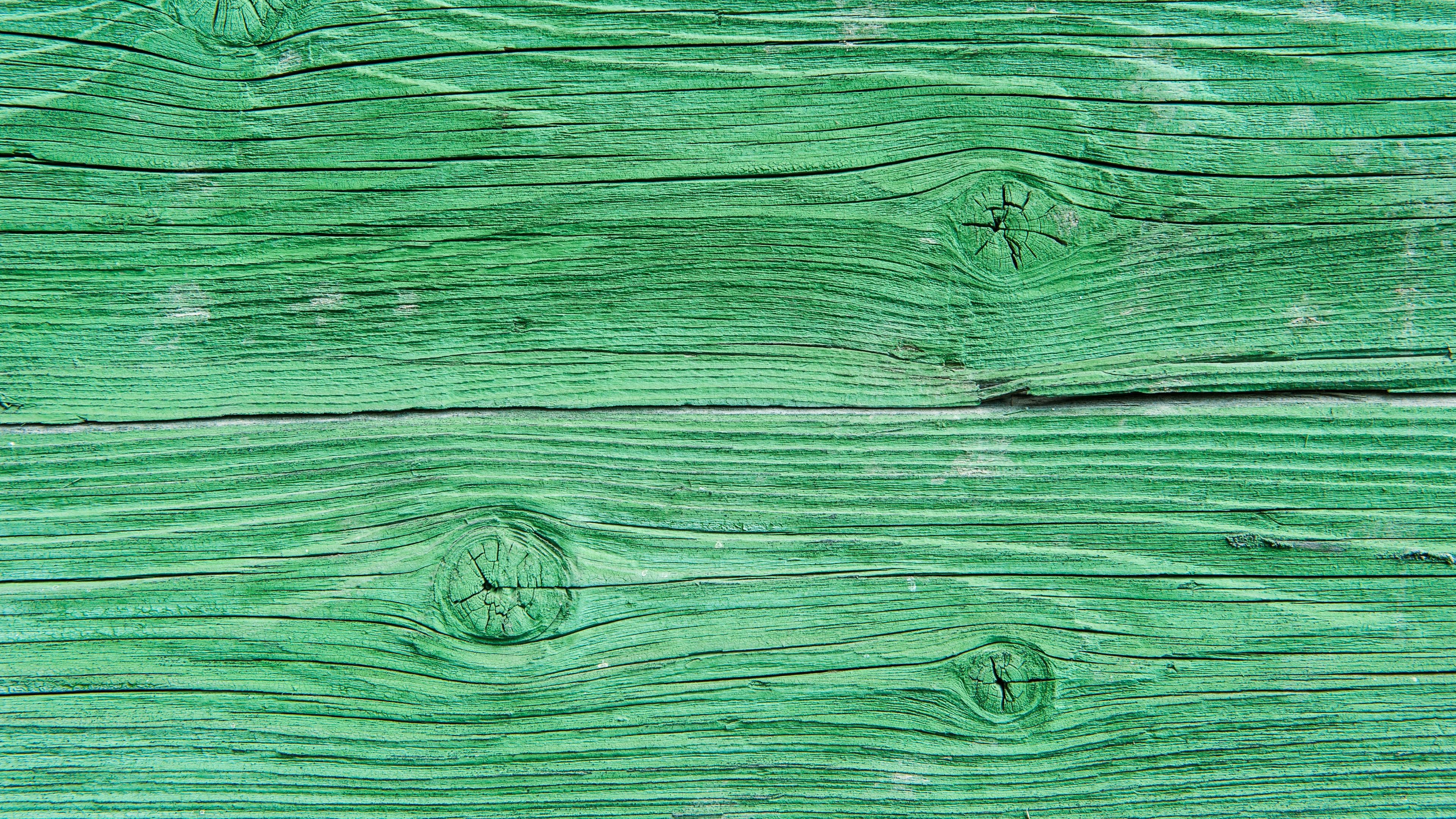 Wallpaper / wood, wooden, texture, board, green, 4k
