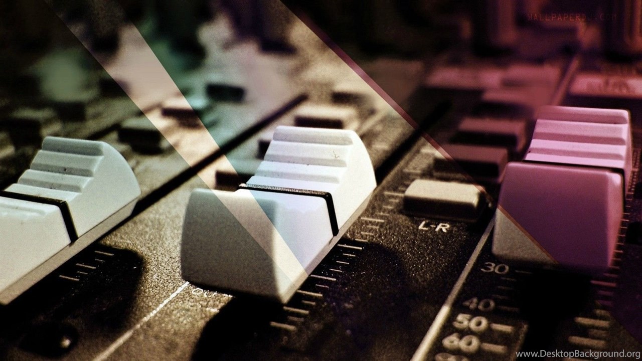Audio Mixer Wallpaper Desktop Background