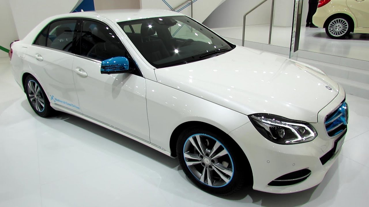 Mercedes Benz E200 Natural Gas And Interior Walkaround Frankfurt Motor Show