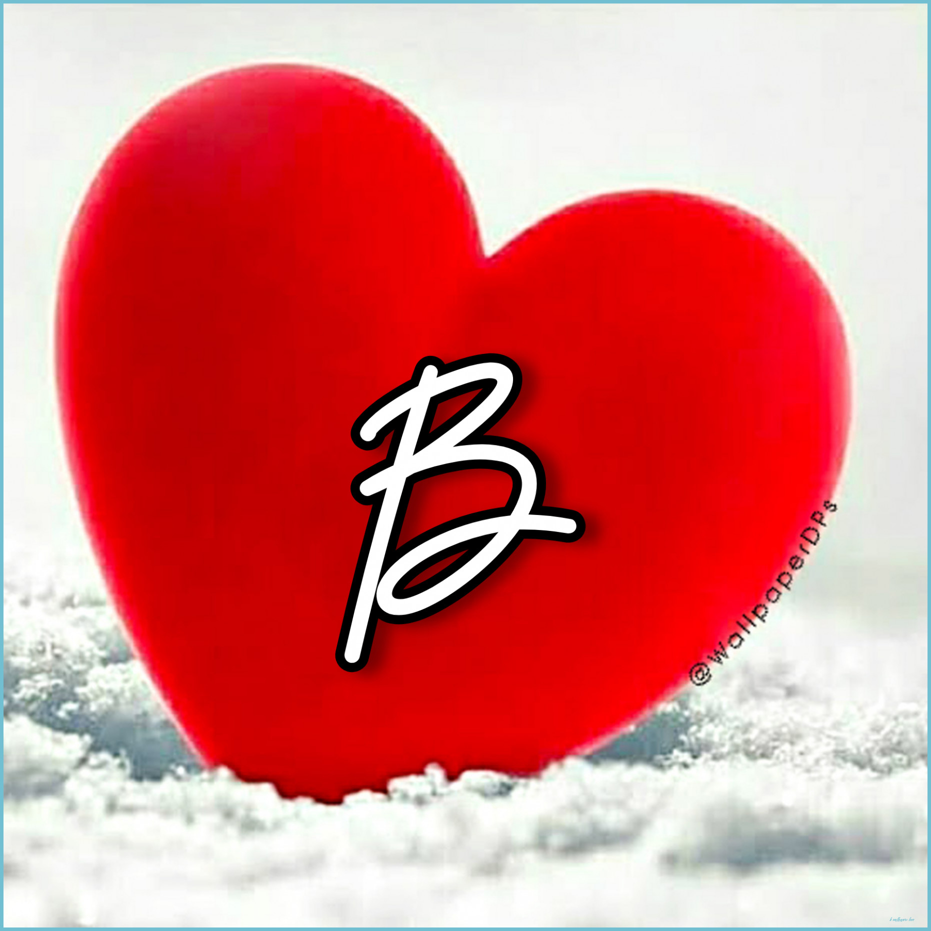 All A To Z Unique Awesome Big Love Heart Red Alphabet Wallpaper Dp Wallpaper Love