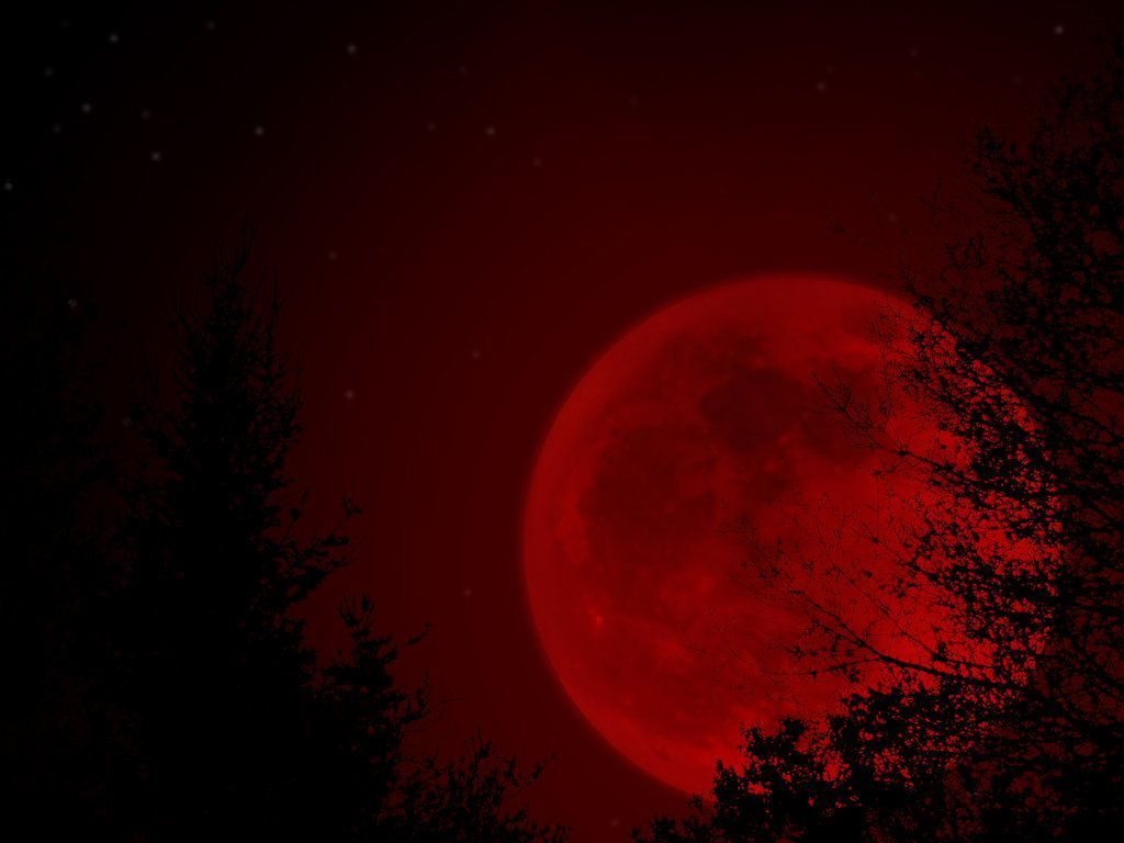 Red Moon Wallpaper