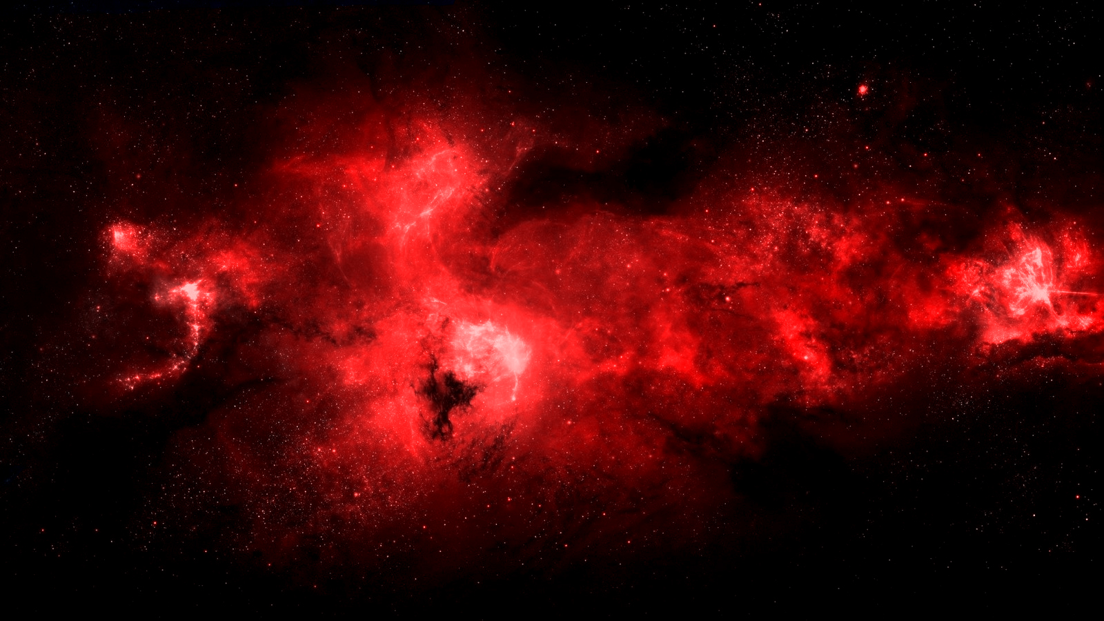 red nebula wallpaper