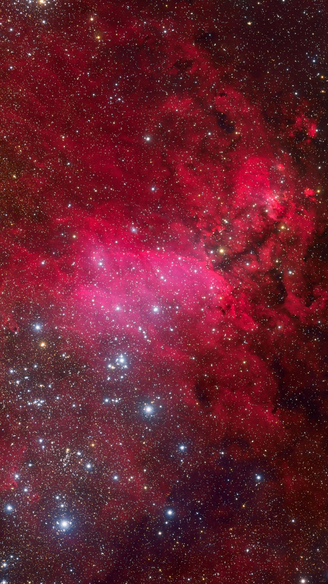 Red Nebula Space iPhone 6 Wallpaper HD Galaxy Wallpaper Phone
