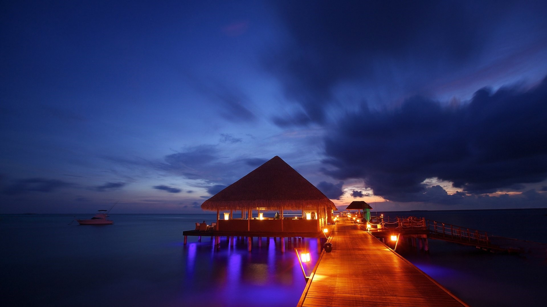 Night Beach Wallpaper