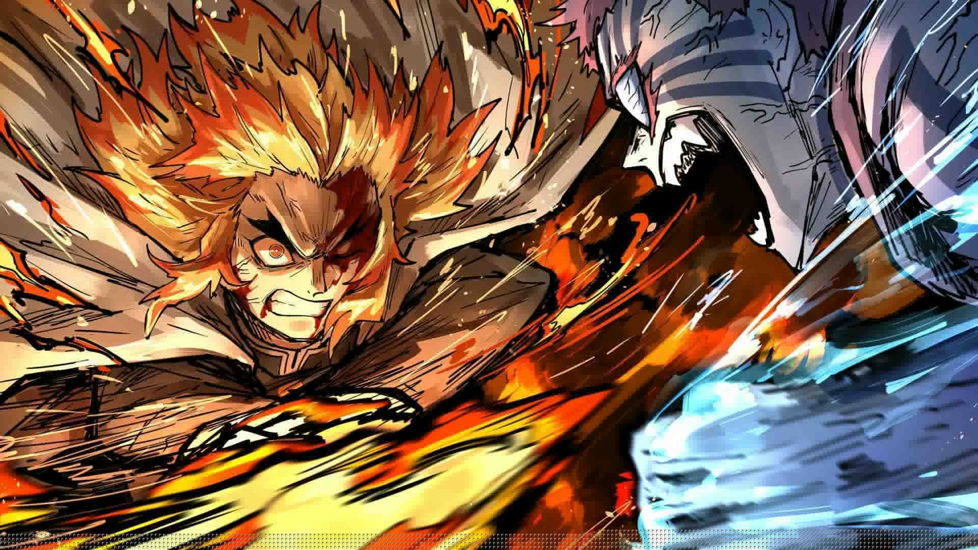 Desktop Rengoku Wallpaper