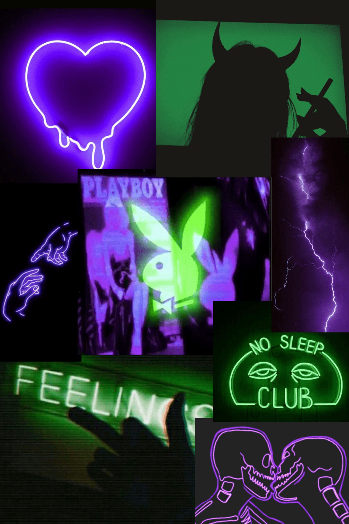 Neon Green and Purple Wallpaper Free Neon Green and Purple Background