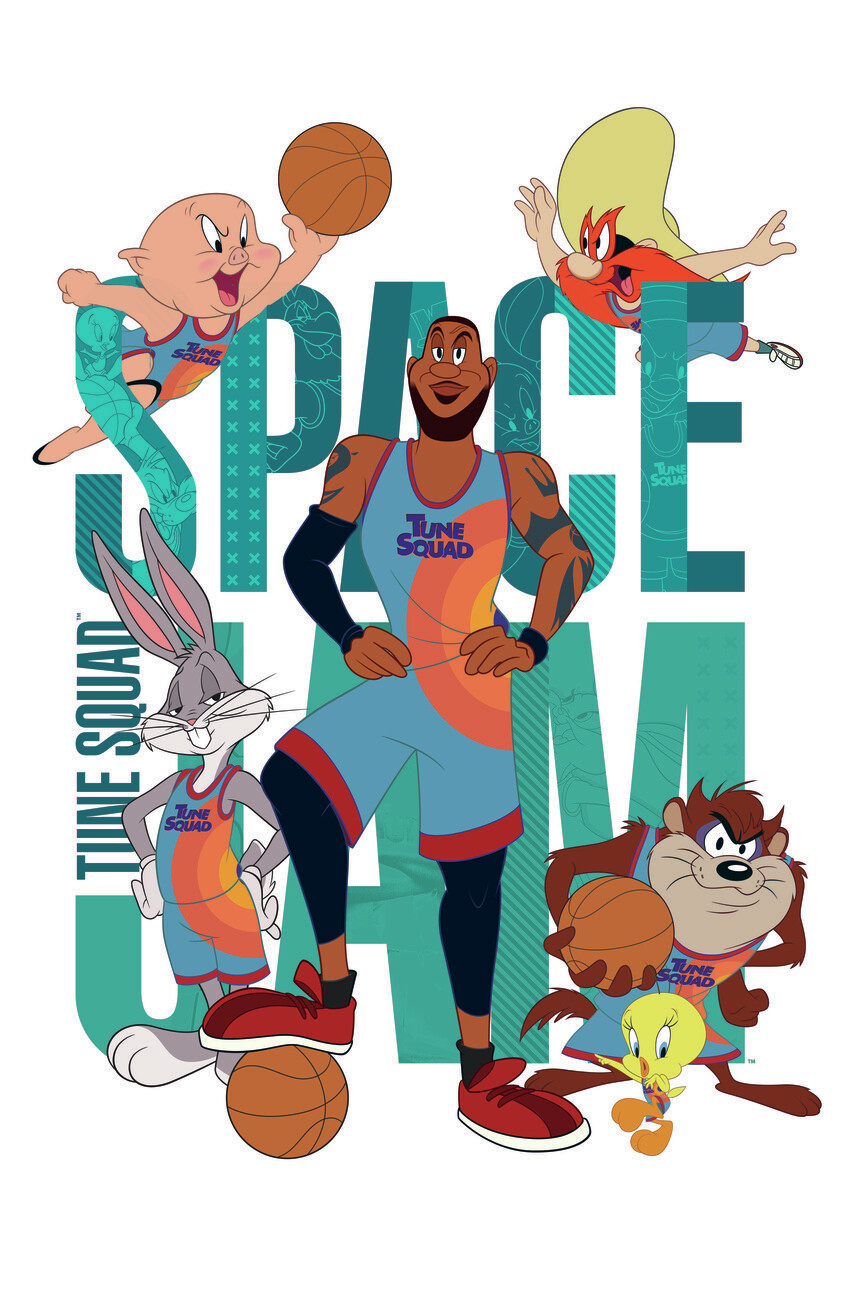 Space Jam 2 Squad 1. Posters, Art Prints, Wall Murals. +250 000 motifs