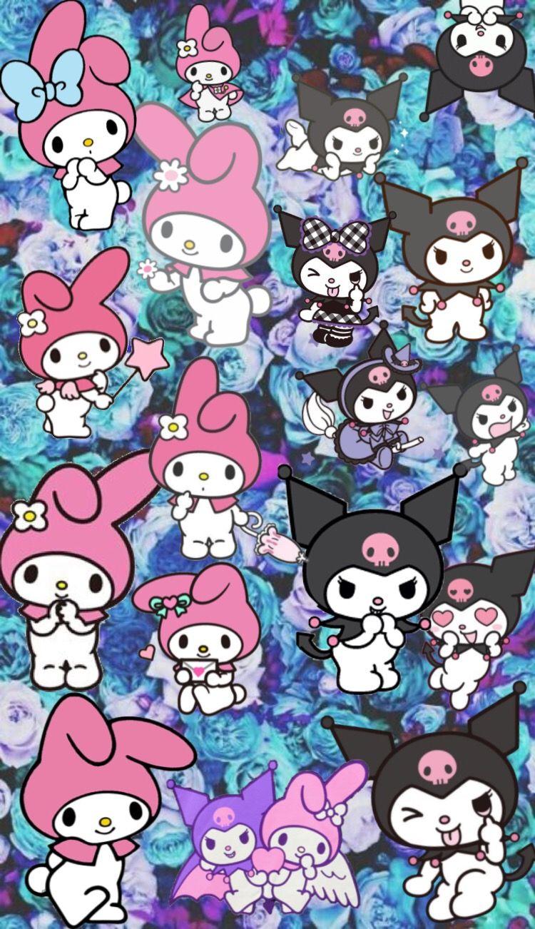 My Melody and Kuromi Wallpaper Free My Melody and Kuromi Background