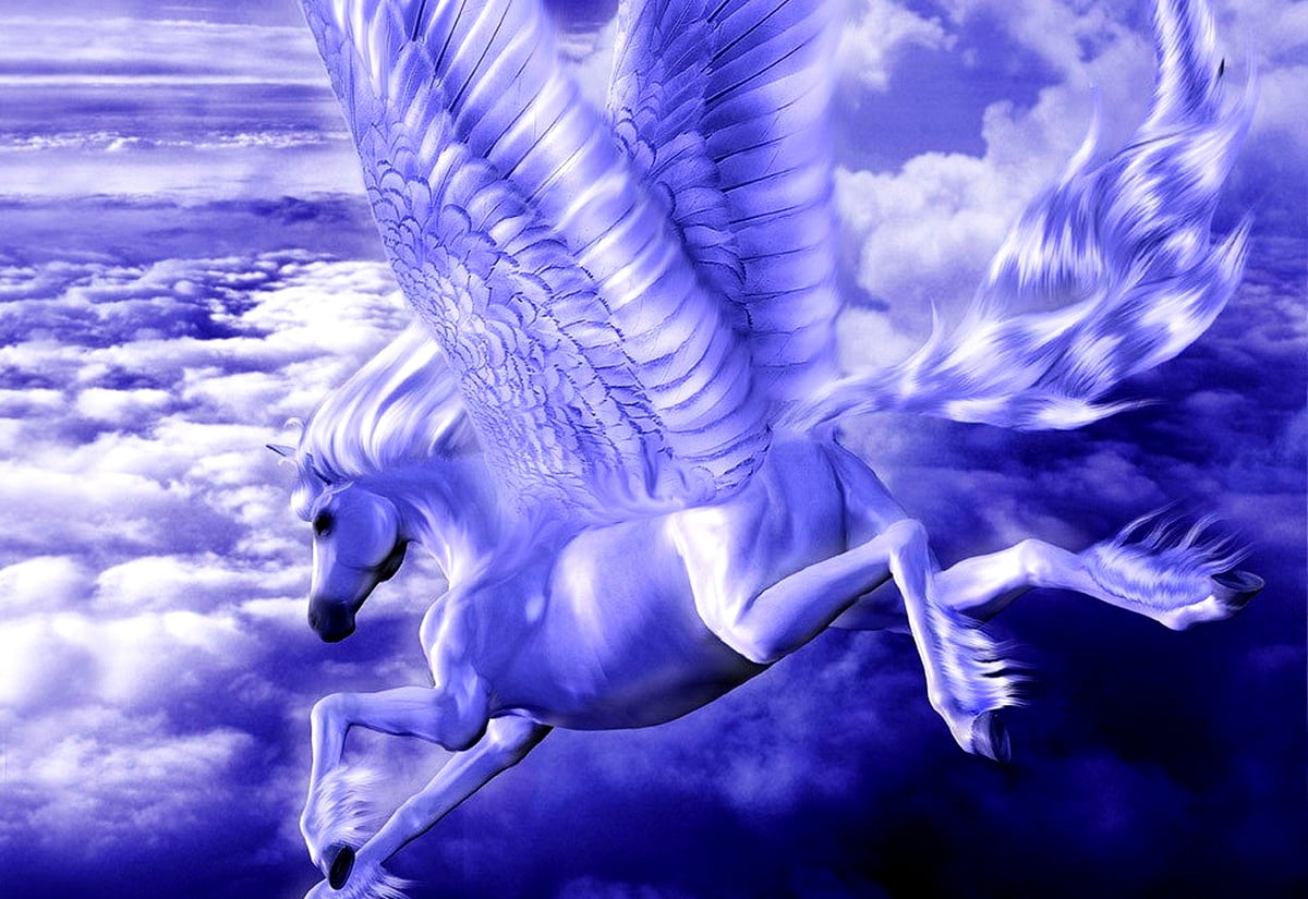 Beautiful Mythical Animals, Cartoons, Horse wallpaper. TOP Free pics