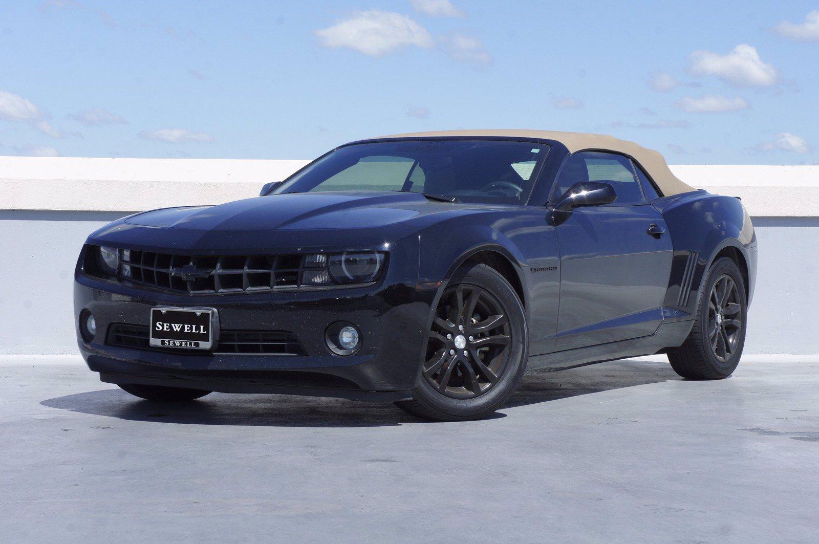 Used 2011 Chevrolet Camaro Black (With Photo) Convertible 1LT: 2G1FB3DD1B9193098