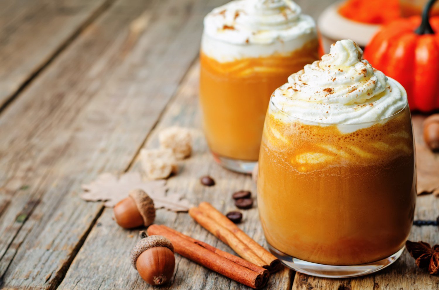 Different Pumpkin Spice Drinks At Starbucks