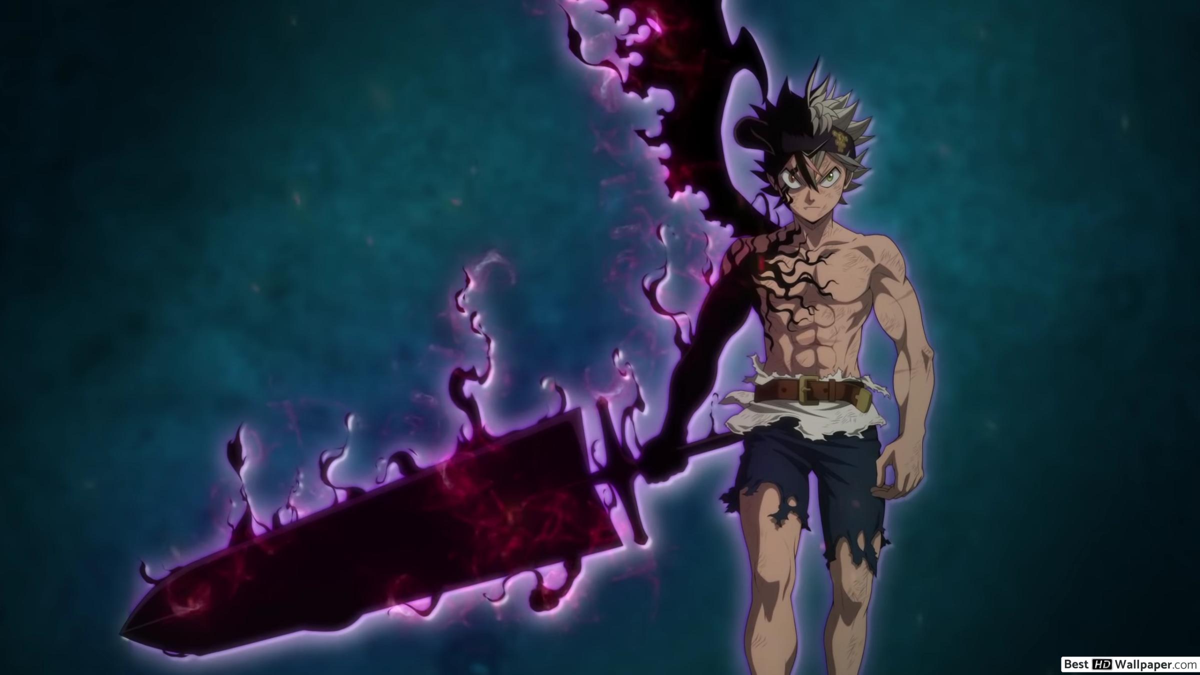 Asta Sword Black Clover Anime Wallpaper 4k HD ID:6845