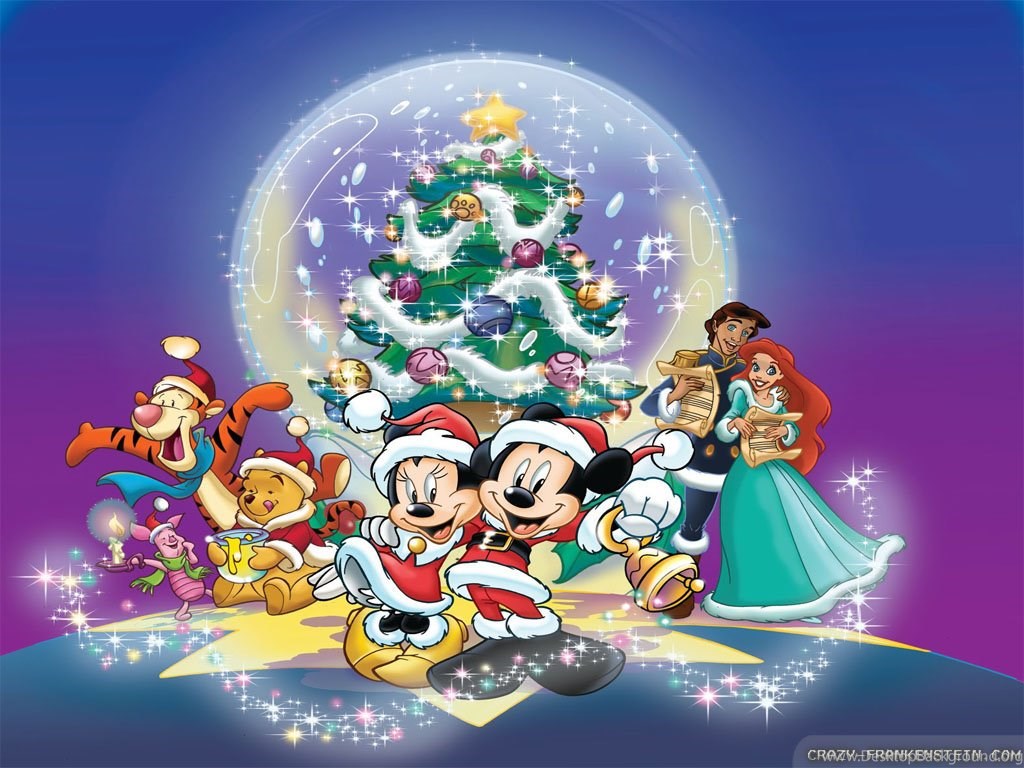 Christmas Disney Screensaver Wallpaper Desktop Background