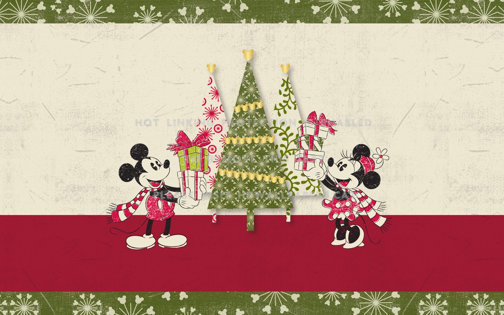 retro disney christmas** minnie mouse