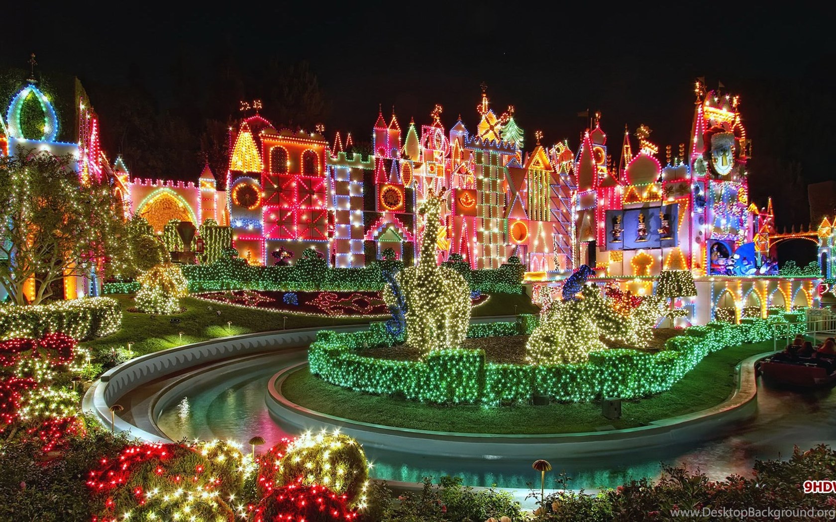 Walt Disney Christmas Wallpaper HD 1920x1080 Desktop Background