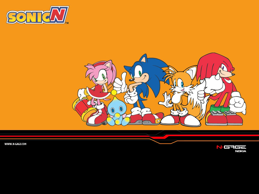 Sonic Advance (2001) promotional art