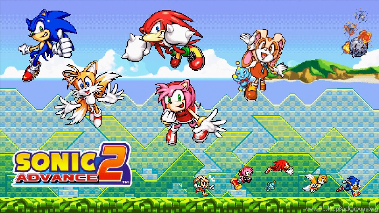 Sonic Advance 2 Wallpaper A By KBABZ Desktop Background