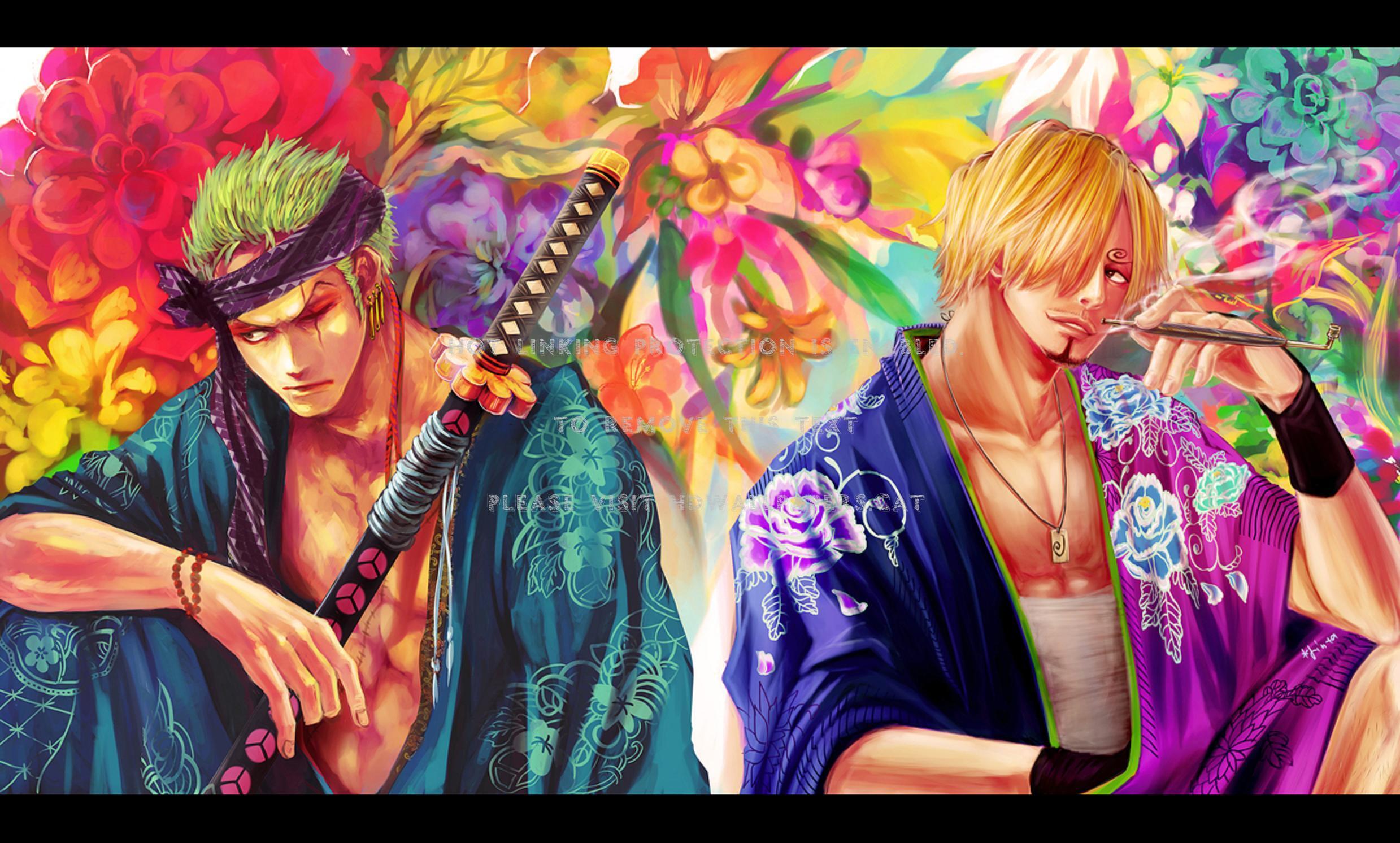 Zoro And Sanji Wallpapers - Wallpaper Cave