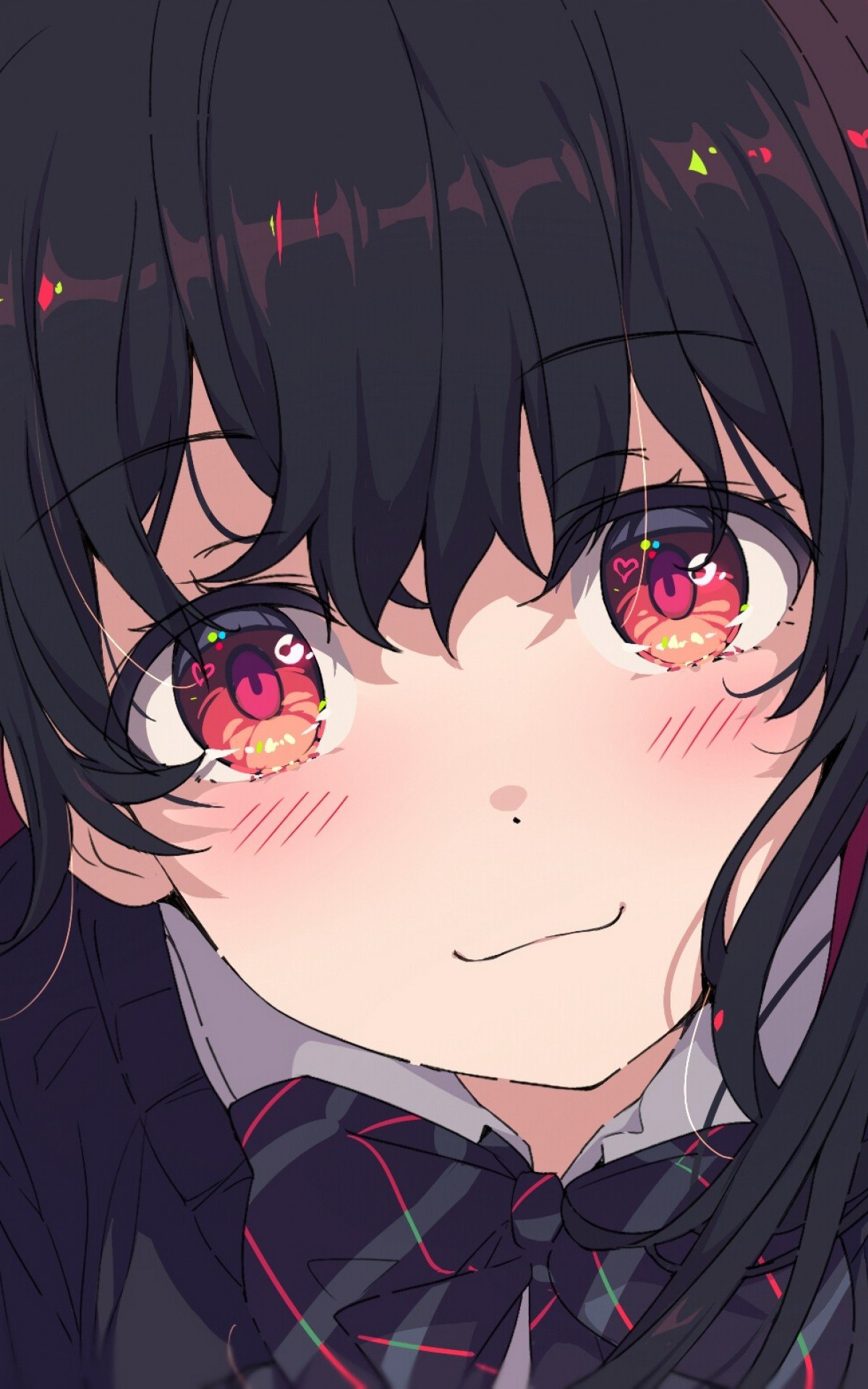 Red And Black Anime Girl PFP