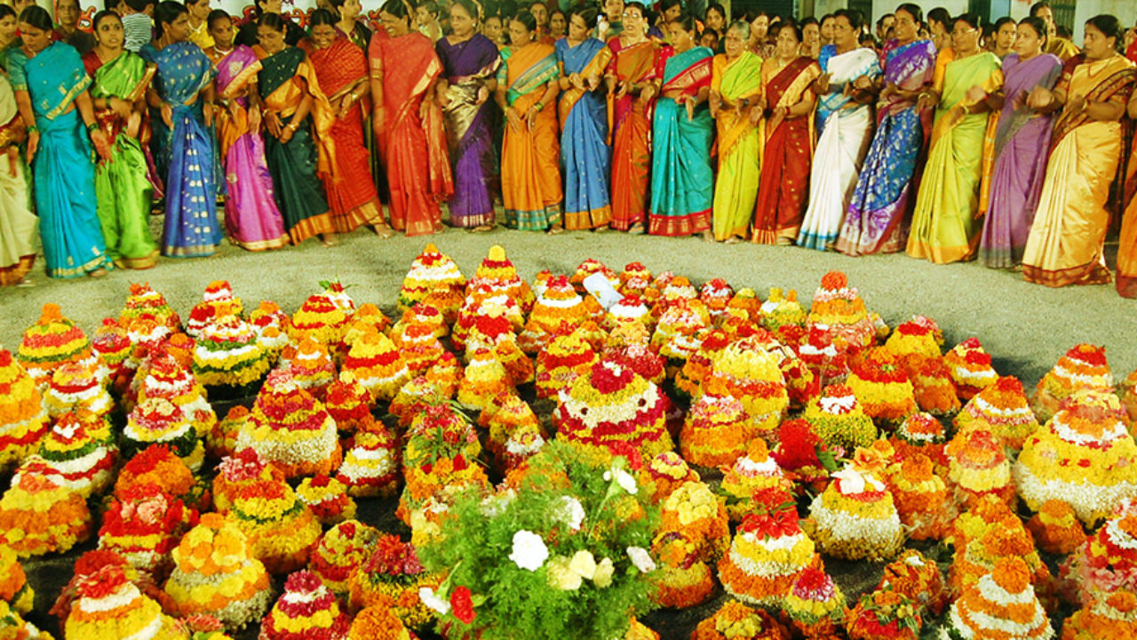 Telangana All Set To Celebrate Bathukamma Festival