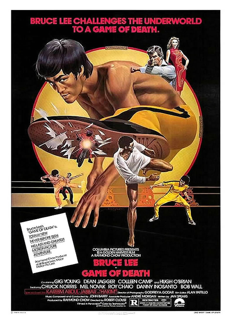 GAME OF DEATH Arts B Movie Posters