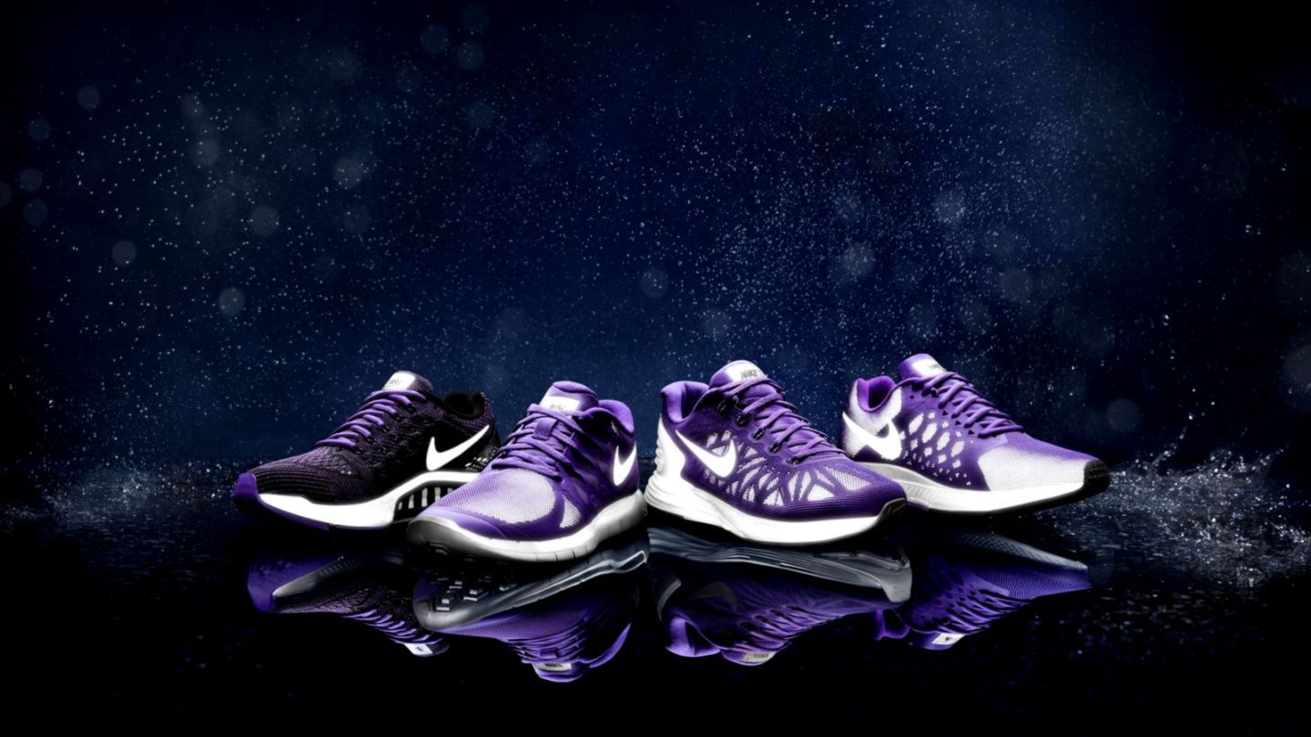 Purple Shoes Wallpaper