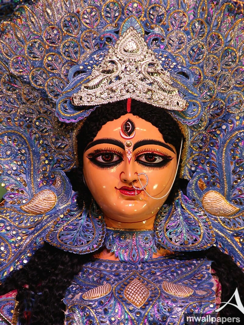 Durga Maa Face Wallpapers - Wallpaper Cave