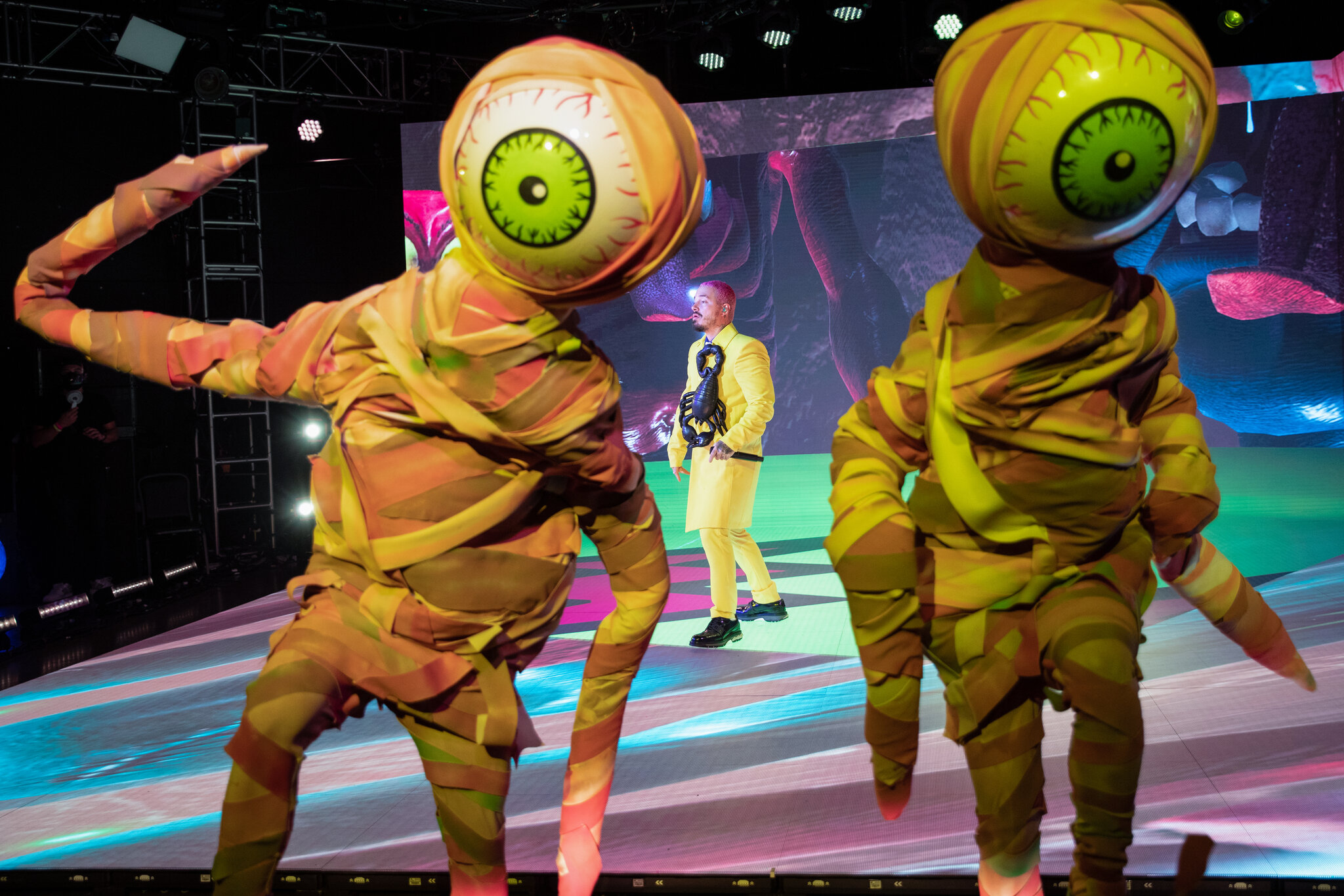 How J Balvin Made His Trippy, Eye Popping Halloween Concert In Fortnite