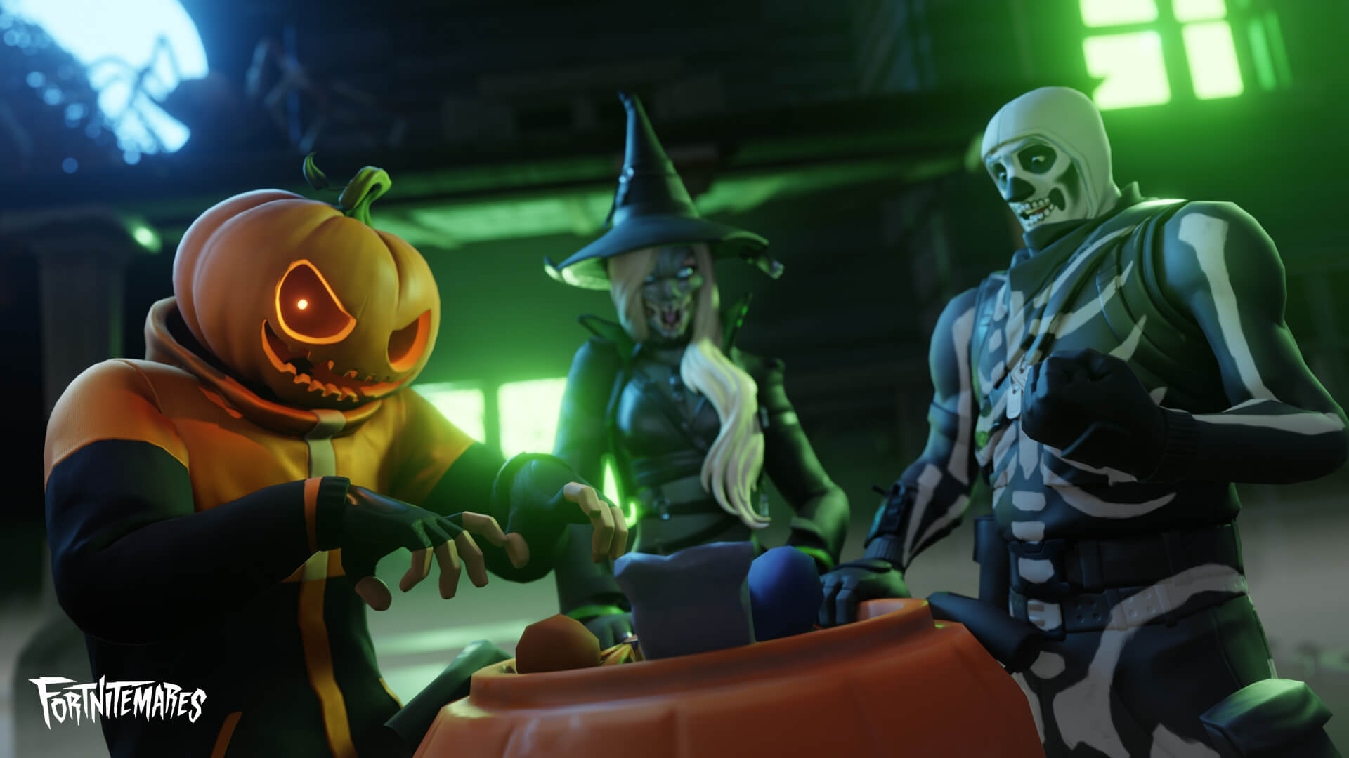 Fortnitemares 2021 Foretells Iconic Creatures, Cubic Chaos, and Screentime Scares