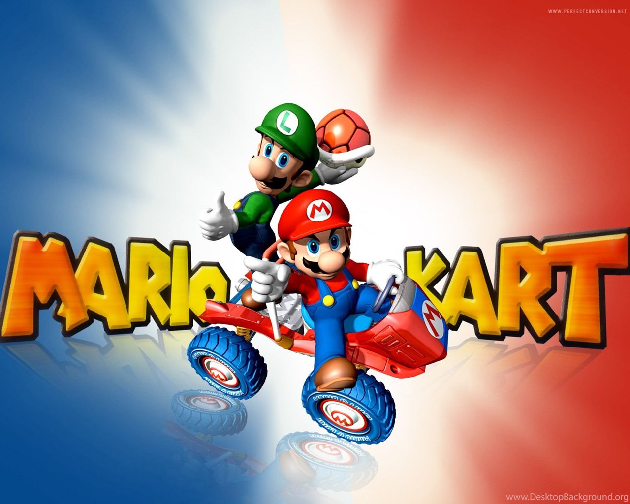 Mario Kart 64 Wallpaper Desktop Background