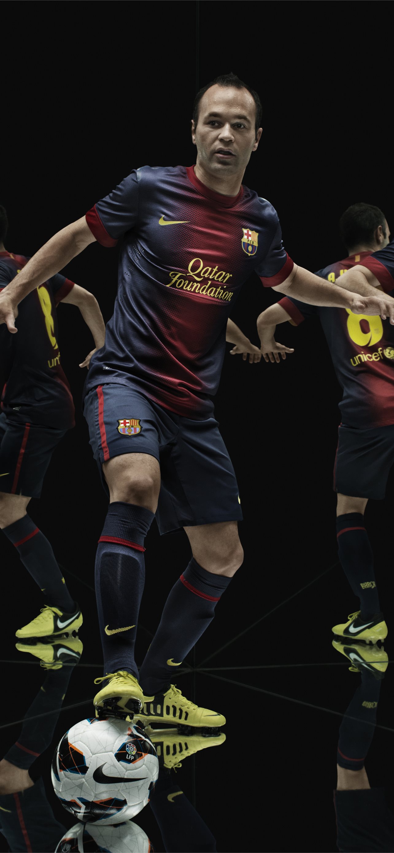 Best Andres iniesta iPhone HD Wallpaper