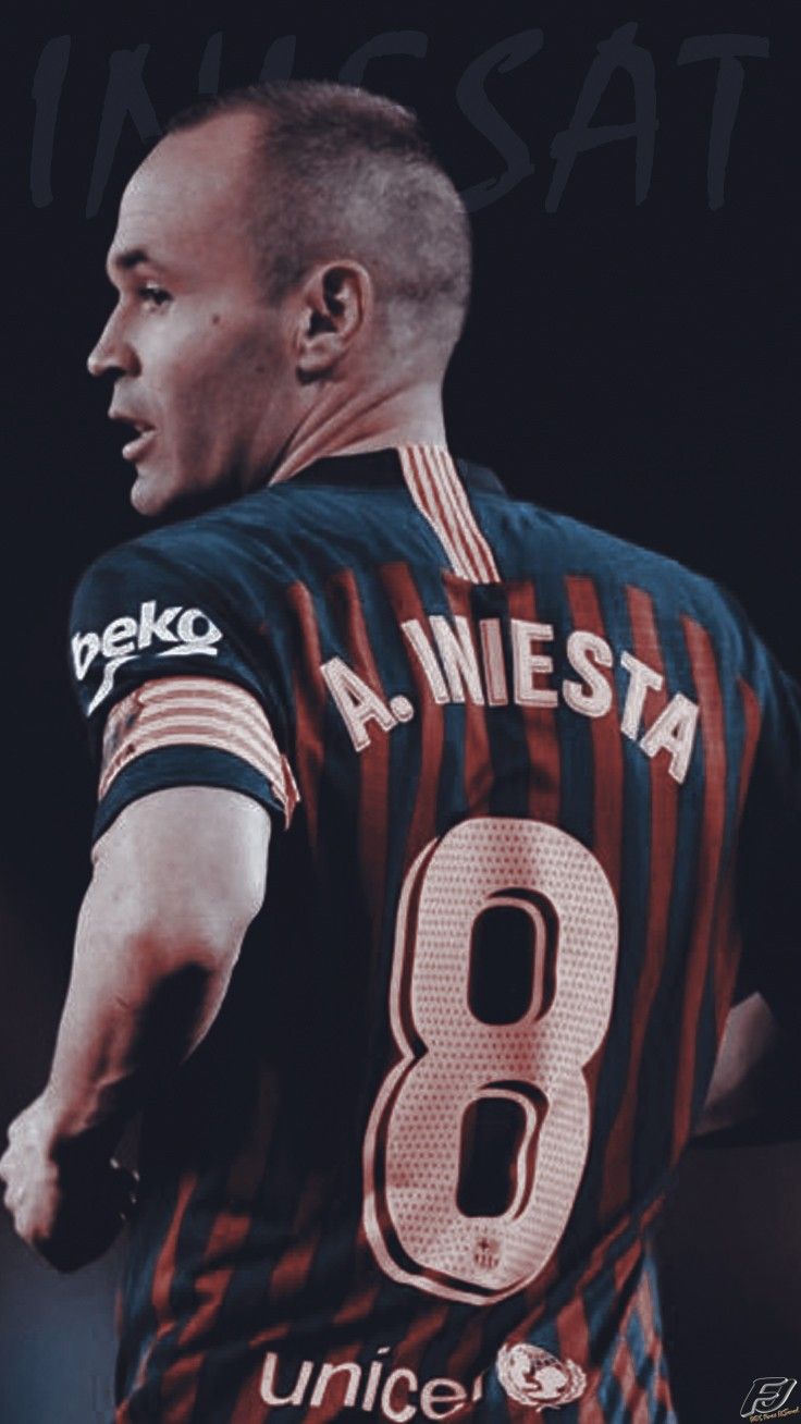WALLPAPER INIESTA. Barcelona players, Barcelona football, Barcelona team