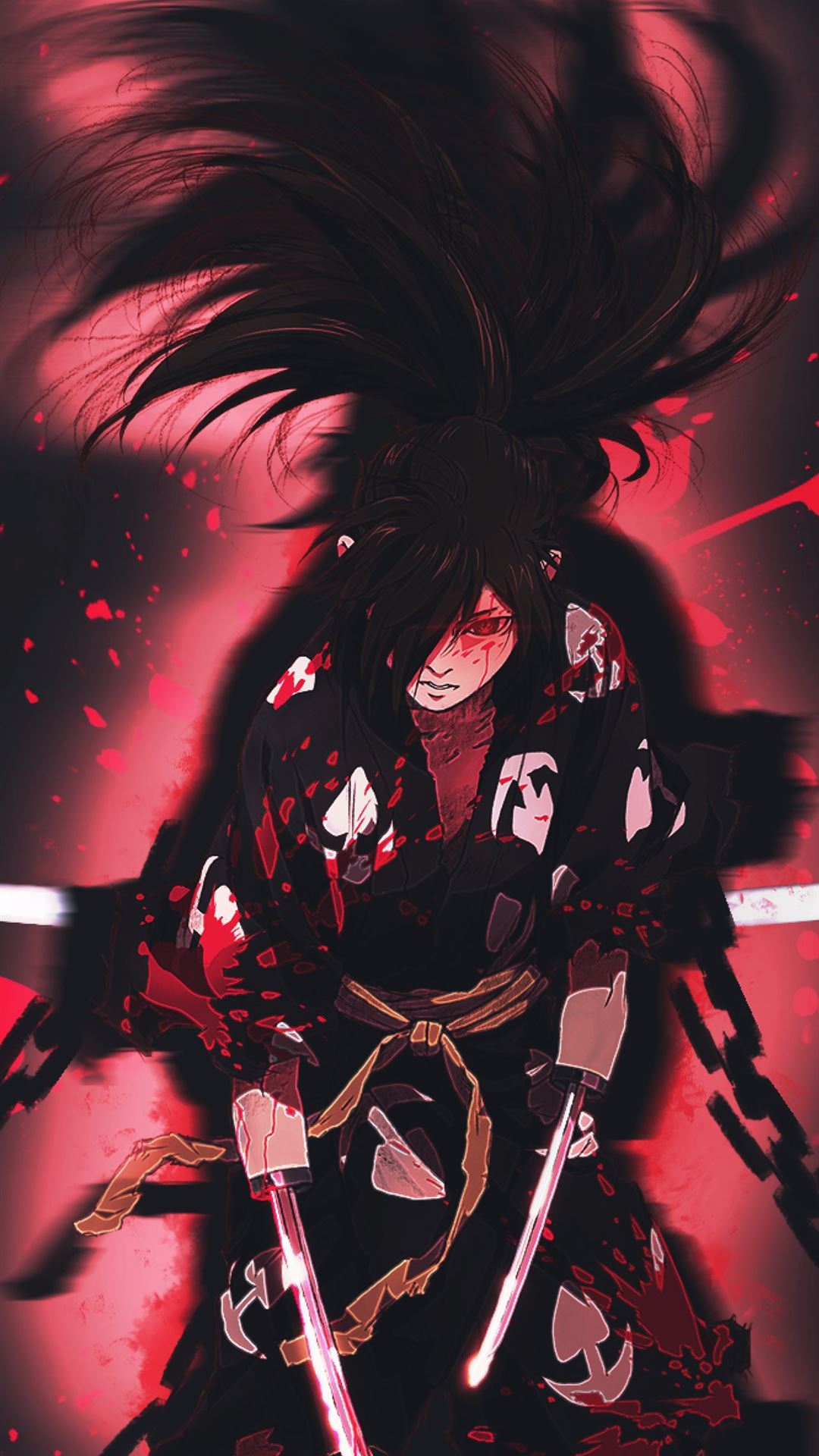 Hyakkimaru Artwork Resolution HD Anime 4K Image P. iPhone Wallpaper Free Download