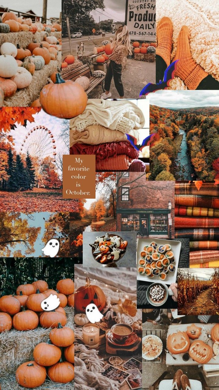 October Collage Wallpapers - Wallpaper Cave