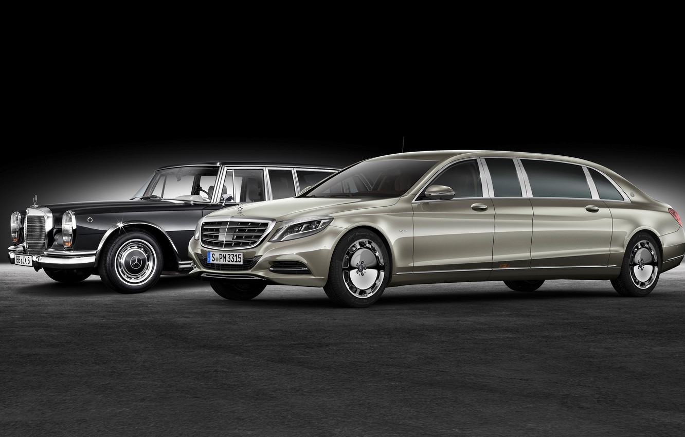 Wallpaper Mercedes, Maybach, Mercedes, Maybach, Pullman, 2016, S 600, VV222 image for desktop, section mercedes